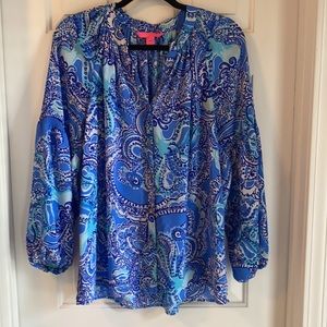 NWOT. Lilly Pulitzer blouse, size M.